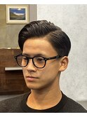 サイドパート side part style