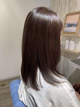 ウルバイオハナ(Ulu by ohana) ナチュラルレイヤー　髪質改善ストレート