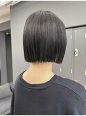 丸くならないボブ/切りっぱなしボブ/顎下2センチボブ@重里