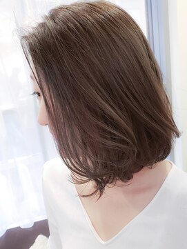 ネオリーブ ジューク 日吉店(Neolive JuQ) 白髪ぼかしカラー/白髪ぼかしハイライト/グレージュ☆日吉