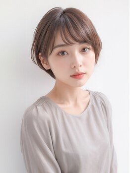 ハヌル(Haneul)の写真/【巣鴨】カラーのダメージ90%軽減で、白髪をカバーしながら髪質改善＊ハリコシやボリュームアップも実感