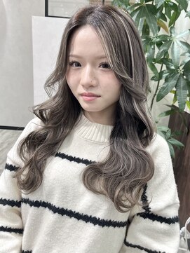 ベルヘアーデザイン 堺東(Belle hair Design) コントラストハイライト/外国人風/レイヤーカット/堺東