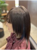 清楚感あふれるインナーカラースタイル♪