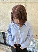 ブリーチなしダブルカラー_ラベンダーグレージュ