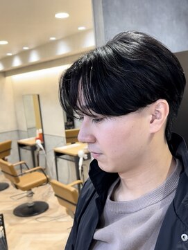 曲がる縮毛矯正専門店 バイ レイズ 名駅(曲がる縮毛矯正専門店 by RAYS) 曲がる縮毛矯正 刈り上げありセンターパートK