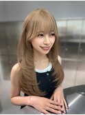 イメチェン/レイヤーカット/美髪/髪質改善/縮毛矯正/韓国ヘア