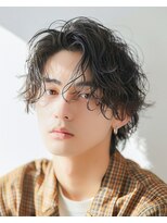 ヘアーアンドグルーミング ヨシザワインク(HAIR&GROOMING YOSHIZAWA Inc.)&nbsp;おしゃれ爽やかメンズショートスパイラルパーマ