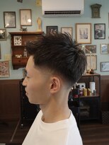 ディーアイジーカットクラブ(DiG CUT CLUB)&nbsp;フェードショートスタイル