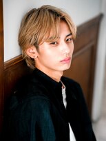 ノエル 池袋店(noel)&nbsp;フェザーショート/センターパート/ミルクティー/ニュアンス