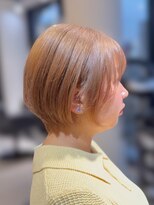 ワン バイ ジエクト(One by The Ect)&nbsp;【似合わせボブ】ペールオレンジ/チョコレートブラウン