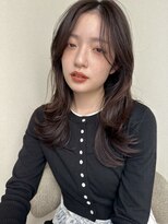 ノラギンザユー(NORA GINZA/U) 顔まわりカットフェイスレイヤーカット後れ毛カット前髪カット