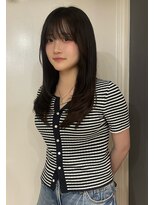 ソワンドゥブレスシエン 堀江店(soin de brace CIEN)&nbsp;韓国風顔周りレイヤー×darkcolor