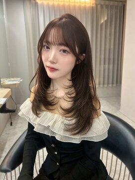 ボタン テンジン(VOTAN tenjin) 【木串楽人】韓国ヘア/ミディアム/ミディアムレイヤー