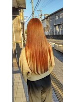 ヘアーブランシェ 貝塚店(HAIR Branche)&nbsp;オレンジカラー