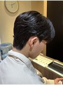 韓国風カルマパーマ メンズ韓国ヘア メンズカット 原宿 表参道