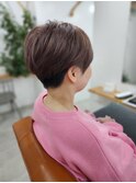 刈り上げショート/ペールラベンダー