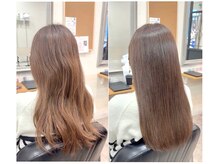 ★beforeもキレイにする髪質改善