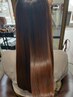 池田限定　カット＋艶髪矯正ストレート+トリートメント3.5時間￥25000