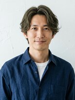 と和 巣鴨&nbsp;大人メンズのこなれセンターパートパーマ