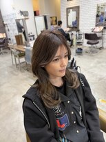 ディッシュ 五反田(dish)&nbsp;透明感抜群☆ブリーチで作るチャコール★五反田美容室