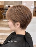 ふんわり丸みショート