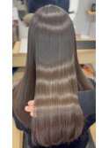 髪質改善ストレート×カット