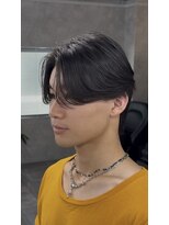 サップ 茨木店(Sup) ニュアンスパーマ センターパート ウルフ