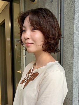 ネロ ヘアサロン 渋谷(NERO HAIR SALON) 【倉田真希】ボブパーマ くせ毛風パーマ ニュアンスパーマ