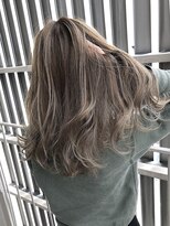 ヘアサロンエム 大宮東口(HAIR SALON M) 外ハネボブアッシュブラウンネオウルフ