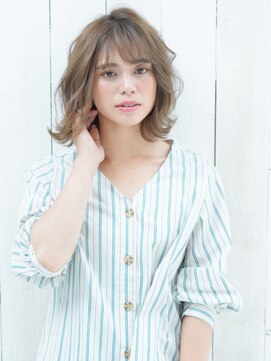 プリムワークス hair&nail Prime works こなれた外ハネボブ