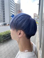 アース 名駅サンクチュアリ(HAIR&MAKE EARTH) 韓国風　ブルー系カラー☆