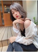 暗髪ふんわり外ハネボブ