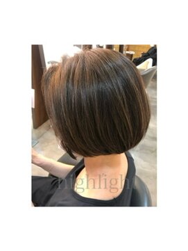 コックス(COX) 白髪活かしハイライト/アースカラー/30代40代50代