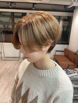 コワファーストナガサキシャンプーボーイ(COIFF1RST NAGASAKI SHAMPOO BOY)&nbsp;大人可愛い20代30代40代黒髪前下がりショートボブ丸みショート◎