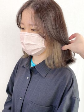 プラグ バイ ネオリーブ(plug by neolive) 大人ガーリー/チョコレート×髪質改善 [髪質改善/縮毛矯正]韓国T