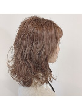 ガーランドウメダ(Garland umeda) オレンジベージュ アプリコット×シアベージュ