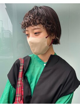 シーズ 栄(sea's) ボブ×前髪ウェーブ