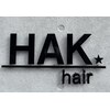 ハクヘアー(HAK hair)のお店ロゴ
