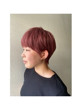 ソル(sol) ピンキーショートボブ