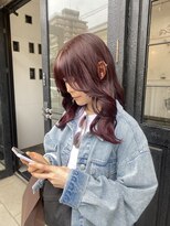 カムジーヘッドカミノウラ(COMEGHEAD KAMINOURA)&nbsp;ブリーチなしで作るピンクカラー