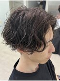波巻きスパイラルパーマメンズパーマツイストパーマメンズカット