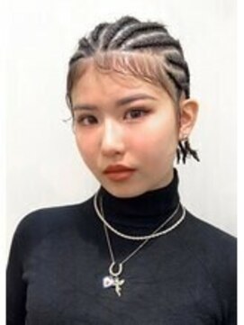 ラブ ロック Love' Lock コーンロウ・ブレイズ・成人式、成人式ヘア、ASUHA・dleague