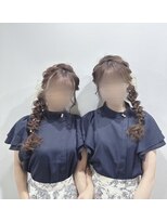 ヘアメイク シンティア(Hair make Cintia.) 編みおろしヘア