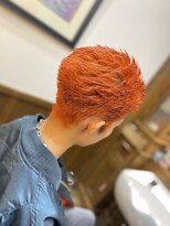 ヒロギンザバーバーショップ 神楽坂店(HIRO GINZA BARBER SHOP)&nbsp;【刈り上げない×マッドオレンジ】