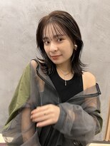 ロンドプロフィール 浦和(Lond profil)&nbsp;中川　前髪カット顔まわり似合わせ外ハネくびれレイヤーミディ