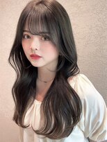 ロンド アンブル 四条烏丸(Lond ambre)&nbsp;【Lond ambre】五島巨幹 アッシュカラー/韓国風/前髪/くびれヘア