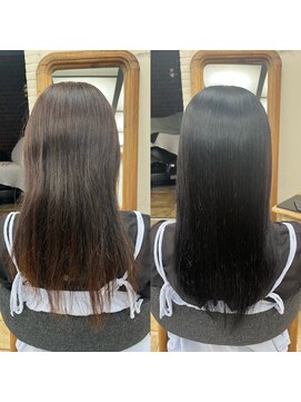 ジジ 代々木(Gigi) 【髪質改善 酸性ストレート】柔らかい髪質へ