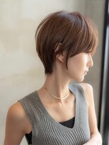 イオ 本厚木(io) 大人かわいい似合わせカットショートヘアシースルーバング小顔