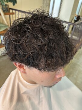 ルーディヘアーブランド(Ludi hair Brand) マッシュ×癖毛風パーマ