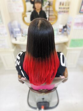 美容室 ティンカーベル ダブルカラー